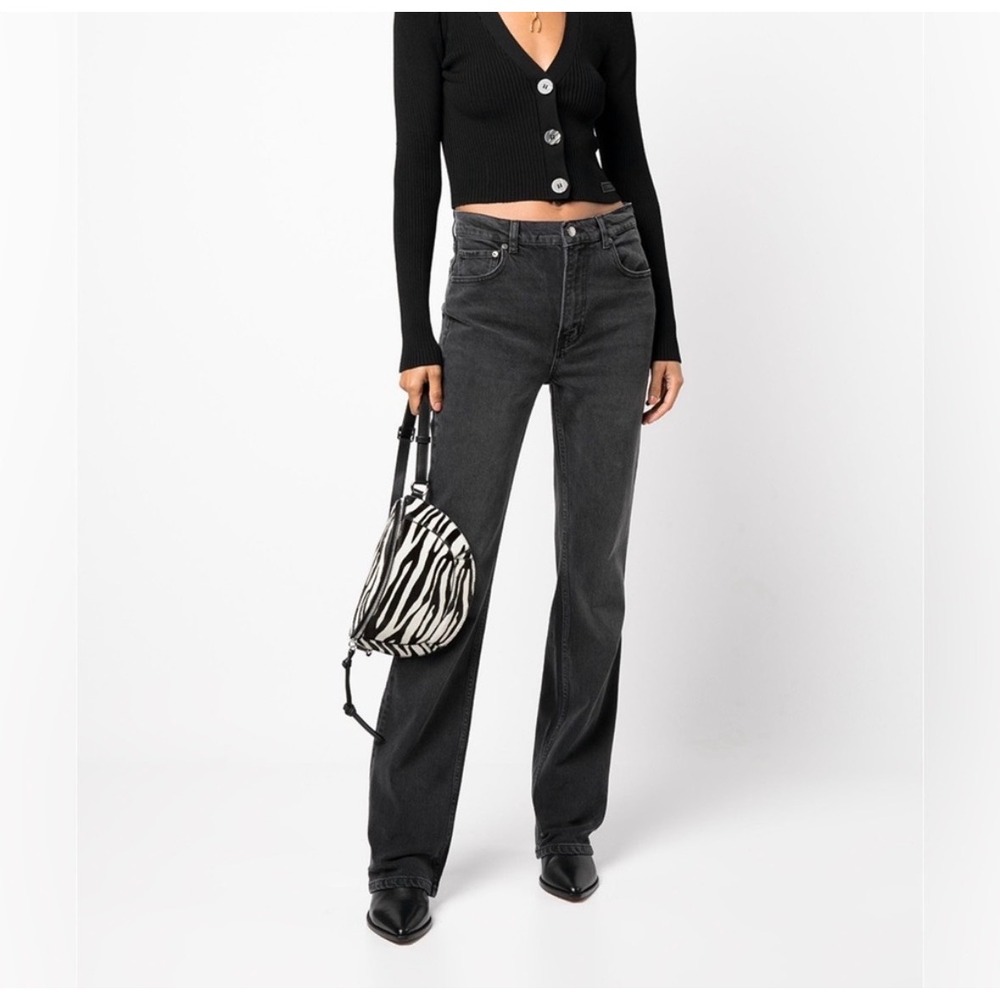 Boyish The Oliver High Rise Bootcut Womens 26 Faded Grunge Streetwear Organic